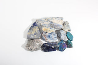 Chalcopyrite, Sodalite, Kyanite Blue OTT Bundle (Enhanced) from The Rock Space