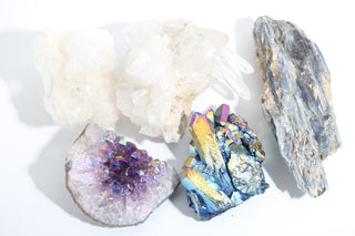 Quartz, Amethyst, Kyanite Cluster OTT Bundle