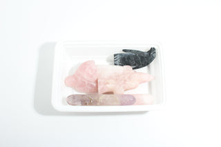 Quartz, Amethyst, Soapstone Carving OTT Bundle