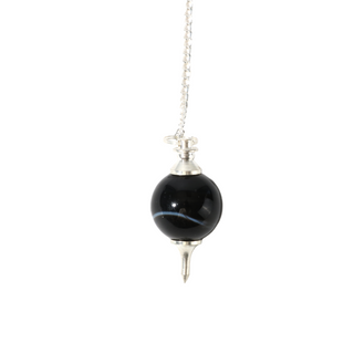 Ball & Point - Black Onyx Pendulum    from The Rock Space