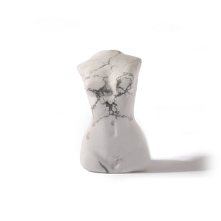 White Howlite Female Body Carving - Mini    from The Rock Space