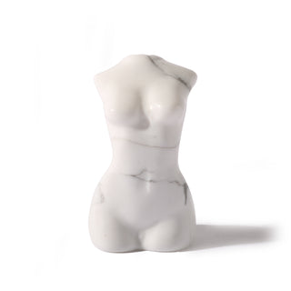 White Howlite Female Body Carving - Mini    from The Rock Space