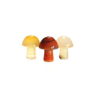 Carnelian Mini Mushrooms - 3 pack    from The Rock Space