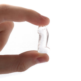Clear Quartz Peen Carving Mini - 3pk from The Rock Space