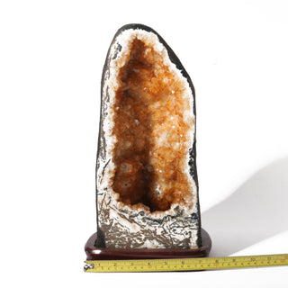 Citrine Cathedral on Wood Base Unique #86 - 8.4kg    from The Rock Space