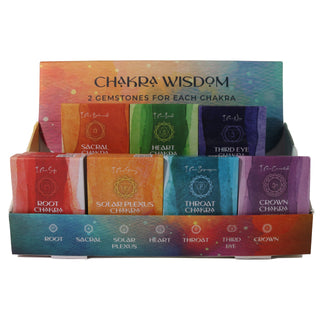 Chakra Gemstone Kit Display Only from The Rock Space