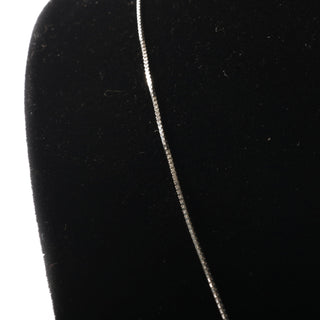 Sterling Silver Chain "Box Style" 022 - 22" Long    from The Rock Space