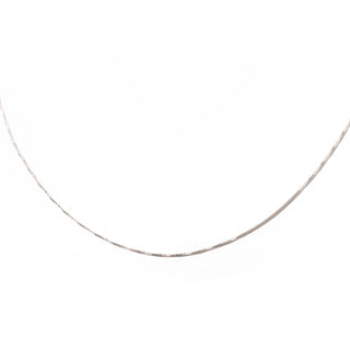 Sterling Silver Chain "Box Style" 022 - 22" Long    from The Rock Space