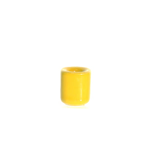 Mini Ceramic Candle Holder Yellow   from The Rock Space