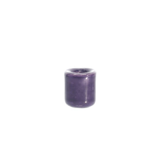 Mini Ceramic Candle Holder Purple   from The Rock Space