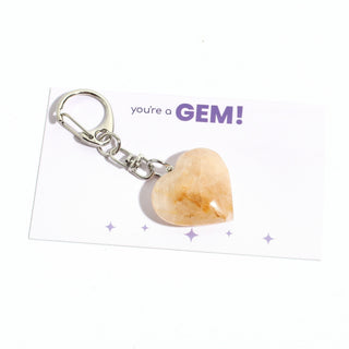 Golden Healer Heart Charm - 1" from The Rock Space