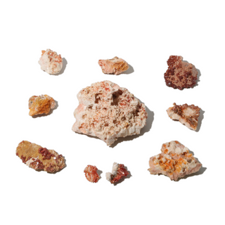 Vanadinite Specimen Flat - 1.25" to 4" from The Rock Space