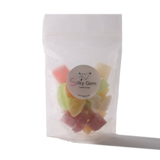 Crystal Candy | Edible Crystal Clusters by Silky Gem 6 Ounce Mini Bite Pouch from The Rock Space