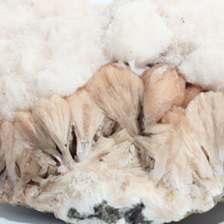 Scolecite and Stilbite Cluster Unique #1 from The Rock Space