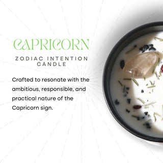 Crystal Zodiac Candle from The Rock Space