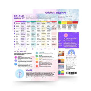 QuickStudy Guide 2.0 - Color Therapy (PDF File) from Stonebridge Imports
