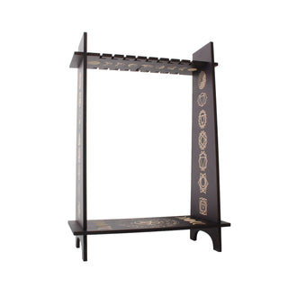 Wooden Moon Phase Display Stand for Pendulums from Stonebridge Imports