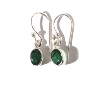 Emerald Cabochon Earrings #1    from The Rock Space