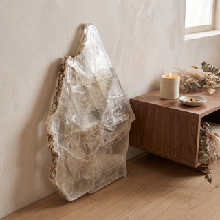 Selenite Window Slab Unique #17 - 23" from The Rock Space