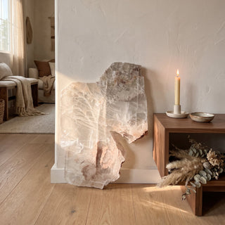 Selenite Window Slab Unique #18 - 21" from The Rock Space