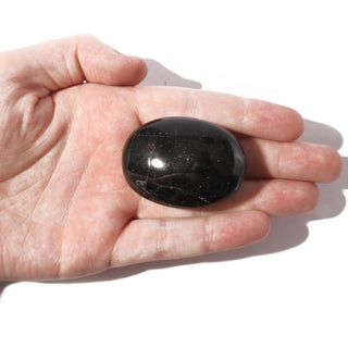 Black Tourmaline Palm Stones #1    from The Rock Space