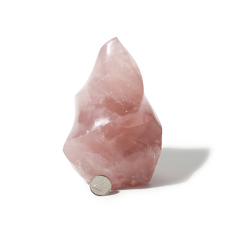 Rose Quartz Flame Unique #1 - 4 7/8" from Stonebridge Imports
