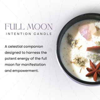 Deal Of The Week - Crystal Intention Candle  - Until Sept 26