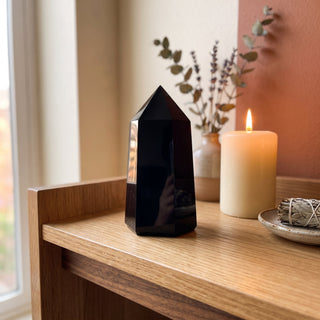 Black Obsidian Generator Unique #3 - 6" from Stonebridge Imports