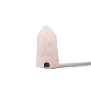 Rose Quartz Generator Unique #53 - 6 1/4" from The Rock Space