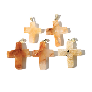 Golden Healer B Cross Pendant - Pack of 5    from Stonebridge Imports