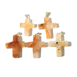 Golden Healer B Cross Pendant - Pack of 5 from The Rock Space