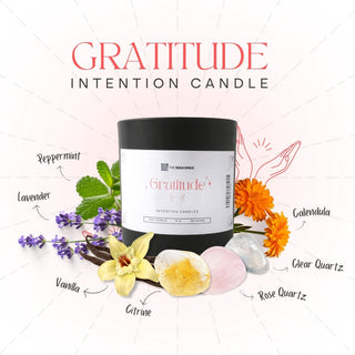 Deal Of The Week - Crystal Intention Candle  - Until Sept 26