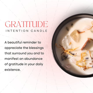 Deal Of The Week - Crystal Intention Candle  - Until Sept 26