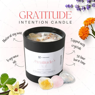 Deal Of The Week - Crystal Intention Candle  - Until Sept 26