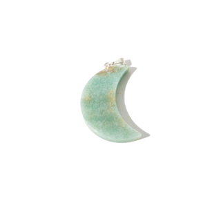 Green Aventurine B Crescent Moon Pendant - Pack of 5 from The Rock Space