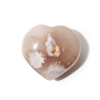 Flower Agate Heart from The Rock Space