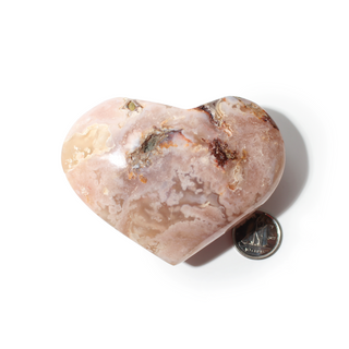 Flower Agate Heart from The Rock Space