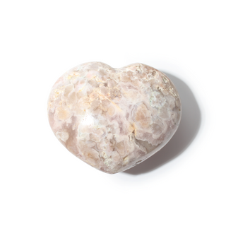 Flower Agate Heart #7 - 2" to 3 1/2" from The Rock Space