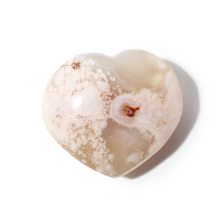 Flower Agate Heart from The Rock Space