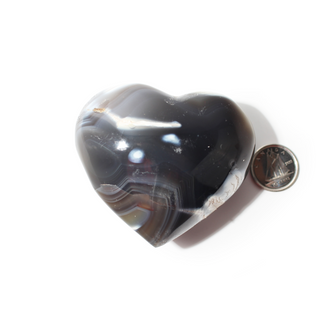 Orca Agate Heart from The Rock Space
