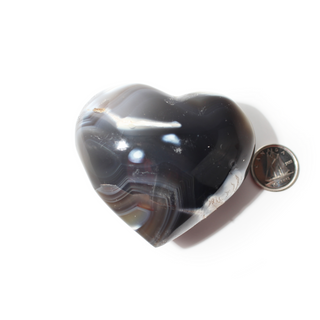 Orca Agate Heart from The Rock Space