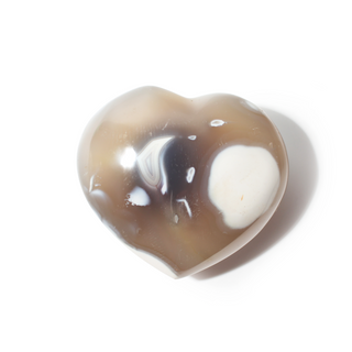 Orca Agate Heart #6 - 2" to 3 1/4" from The Rock Space