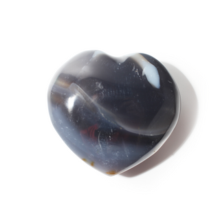 Orca Agate Heart from The Rock Space