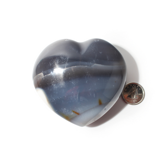 Orca Agate Heart from The Rock Space