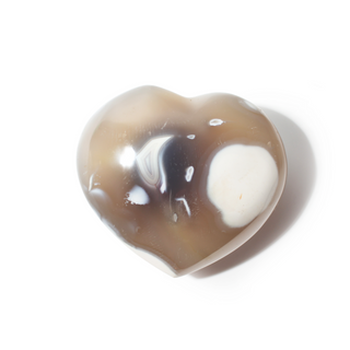 Orca Agate Heart from The Rock Space