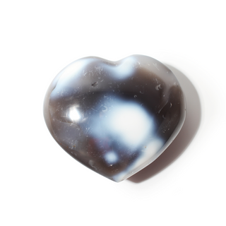 Orca Agate Heart from The Rock Space