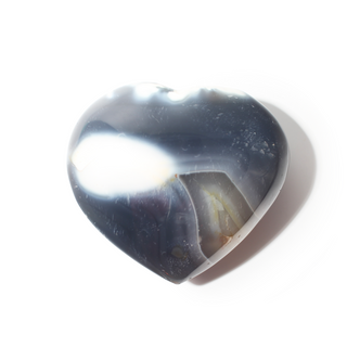 Orca Agate Heart from The Rock Space