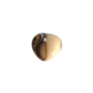 Agate Puffy Heart - Pocket - 5G to 14.9g from The Rock Space