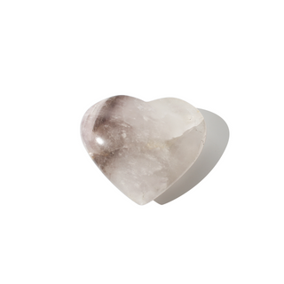 Amethyst and Smoky Quartz Heart #3 - 1 1/2" from The Rock Space