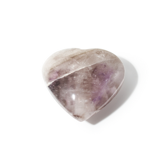 Amethyst and Smoky Quartz Heart #3 - 1 1/2" from The Rock Space